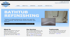 Desktop Screenshot of bayareabathtubrefinishing.com